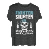 Herren Fichten sichten und vernichten Holz Shirt Wald Kettensäge