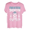 Herren Fichten sichten und vernichten Holz Shirt Wald Kettensäge