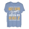 Echte Kerle Arbeiten Mit Holz Tischler Schreiner Holz T-Shirt