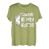 Sawdust is Man Glitzer Holzarbeiter und Tischler T-Shirt