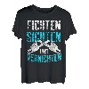 Fichten Sichten Und Vernichten Holzfäller Holz Wald Forst T-Shirt