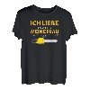 Ich liebe es wenn meine Frau mich Holz Motorsäge Holzfäller T-Shirt