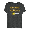 Ich liebe es wenn meine Frau mich Holz Motorsäge Holzfäller T-Shirt