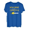 Ich liebe es wenn meine Frau mich Holz Motorsäge Holzfäller T-Shirt