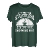 Erst trinke ich meinen Kaffee dann baue ich Sachen aus Holz T-Shirt