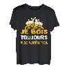 Je bois Immer mit Moderation, Humor, Aperio, Party, Geschenk T-Shirt