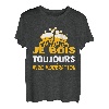 Je bois Immer mit Moderation, Humor, Aperio, Party, Geschenk T-Shirt