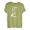 Herren Lustiger Highland Games Athlet mit großem Holz ohne Unterwäs T-Shirt