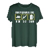 Herren Forstwirt T Shirt Geschenk Waldarbeiter Holz Holzfäller T-Shirt