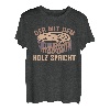 Herren Der mit dem Holz spricht - Lustig Spruch Tischler Schreiner T-Shirt