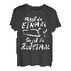 Misst du einmal sägst du Zweimal Schreiner Tischler Handwerk T-Shirt