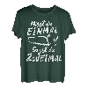 Misst du einmal sägst du Zweimal Schreiner Tischler Handwerk T-Shirt