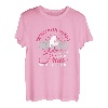 Damen Holzfäller Frau mit Motorsäge Baumpflege Kettensäge T-Shirt
