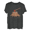 Lustiger Holzfäller bei der Arbeit T-Shirt