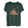 Lustiger Holzfäller bei der Arbeit T-Shirt