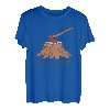 Lustiger Holzfäller bei der Arbeit T-Shirt