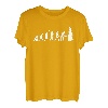 Evolution Holzfäller Baumfäller Baum Wald Waldarbeiter Wald T-Shirt