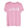 Evolution Holzfäller Baumfäller Baum Wald Waldarbeiter Wald T-Shirt