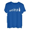 Evolution Holzfäller Baumfäller Baum Wald Waldarbeiter Wald T-Shirt