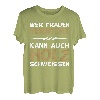 Wer Frauen versteht kann auch Holz schweissen Design T-Shirt