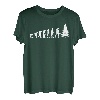 Holzfäller Baumfäller Kettensäge Förster Beruf Evolution T-Shirt