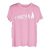 Holzfäller Baumfäller Kettensäge Förster Beruf Evolution T-Shirt