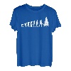 Holzfäller Baumfäller Kettensäge Förster Beruf Evolution T-Shirt