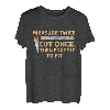 Zimmermanns-Schreiner-Messung zweimal geschnitten einmal Holzbearbeitung T-Shirt