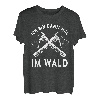 Ich bin dann mal im Wald - Holzfäller Waldarbeiter T-Shirt