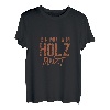 Der mit dem Holz tanzt Holzfäller Holz Förster Motorsäge Fun T-Shirt