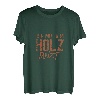 Der mit dem Holz tanzt Holzfäller Holz Förster Motorsäge Fun T-Shirt
