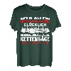 Kettensäge macht glücklich - Holz-Shirt für Holzfäller Forst