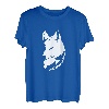 Wolf und Mond Silhouette Wölfe Spruch T-Shirt