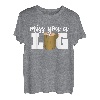 Miss You A Log Funny Spruch Logger Lumberjack Humor Tee T-Shirt
