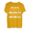 Holz machen und Bier trinken Forstwirt Holzfäller T-Shirt
