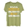Holz machen und Bier trinken Forstwirt Holzfäller T-Shirt