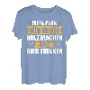 Holz machen und Bier trinken Forstwirt Holzfäller T-Shirt