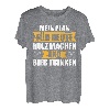 Holz machen und Bier trinken Forstwirt Holzfäller T-Shirt