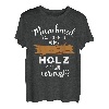 Ob das Holz mich vermisst Holzarbeit Holz Tischler Schreiner T-Shirt