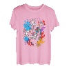 Holzfäller Splash Art Motorsäge Retro Kettensäge Baum Holz T-Shirt
