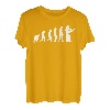 Holzfäller Evolution, Motorsäge Forstarbeit Wald Holz machen T-Shirt