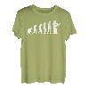 Holzfäller Evolution, Motorsäge Forstarbeit Wald Holz machen T-Shirt