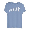 Holzfäller Evolution, Motorsäge Forstarbeit Wald Holz machen T-Shirt