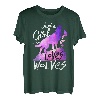 Just a Girl Who Loves Wolves Süßes Aquarell-Wolf-Geschenk T-Shirt