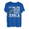 Tolle Handsäge Spruch Holzarbeiter Sägebaum T-Shirt