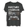 Herren Forstwirt Stundenlohn Waldarbeiter Holzfäller Förster Beruf T-Shirt