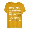 Herren Forstwirt Stundenlohn Waldarbeiter Holzfäller Förster Beruf T-Shirt