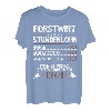 Herren Forstwirt Stundenlohn Waldarbeiter Holzfäller Förster Beruf T-Shirt