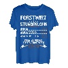 Herren Forstwirt Stundenlohn Waldarbeiter Holzfäller Förster Beruf T-Shirt