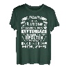 Herren Lustiger Spruch Kettensäge Holz machen Herr des Holzes T-Shirt